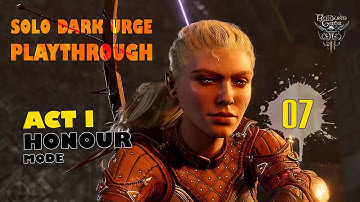EP 07 | Minthara & Kagha | Solo Honour Run | Dark Urge | Full Playthrough | Patch 8 | BG3