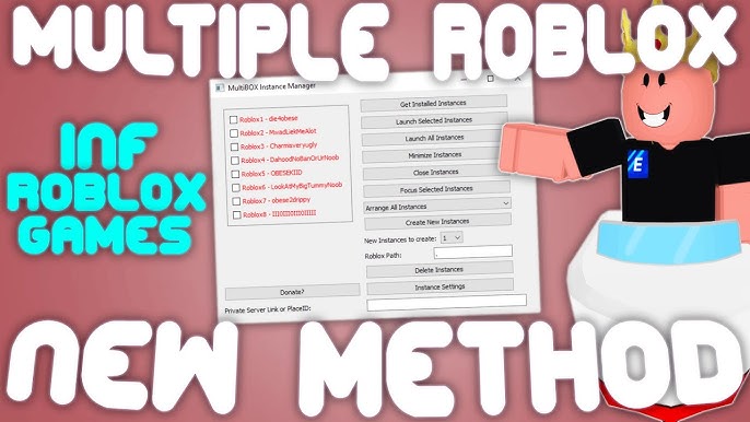 How To Open MULTIPLE Roblox Games At The Same TIME On ONE PC (2023,  WORKING) *NO EXPLOITS* 