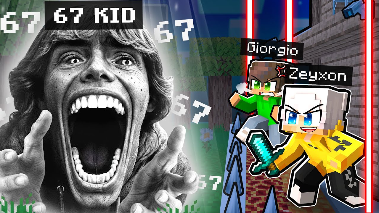 67 KID contro BUNKER APOCALITTICO in Minecraft!