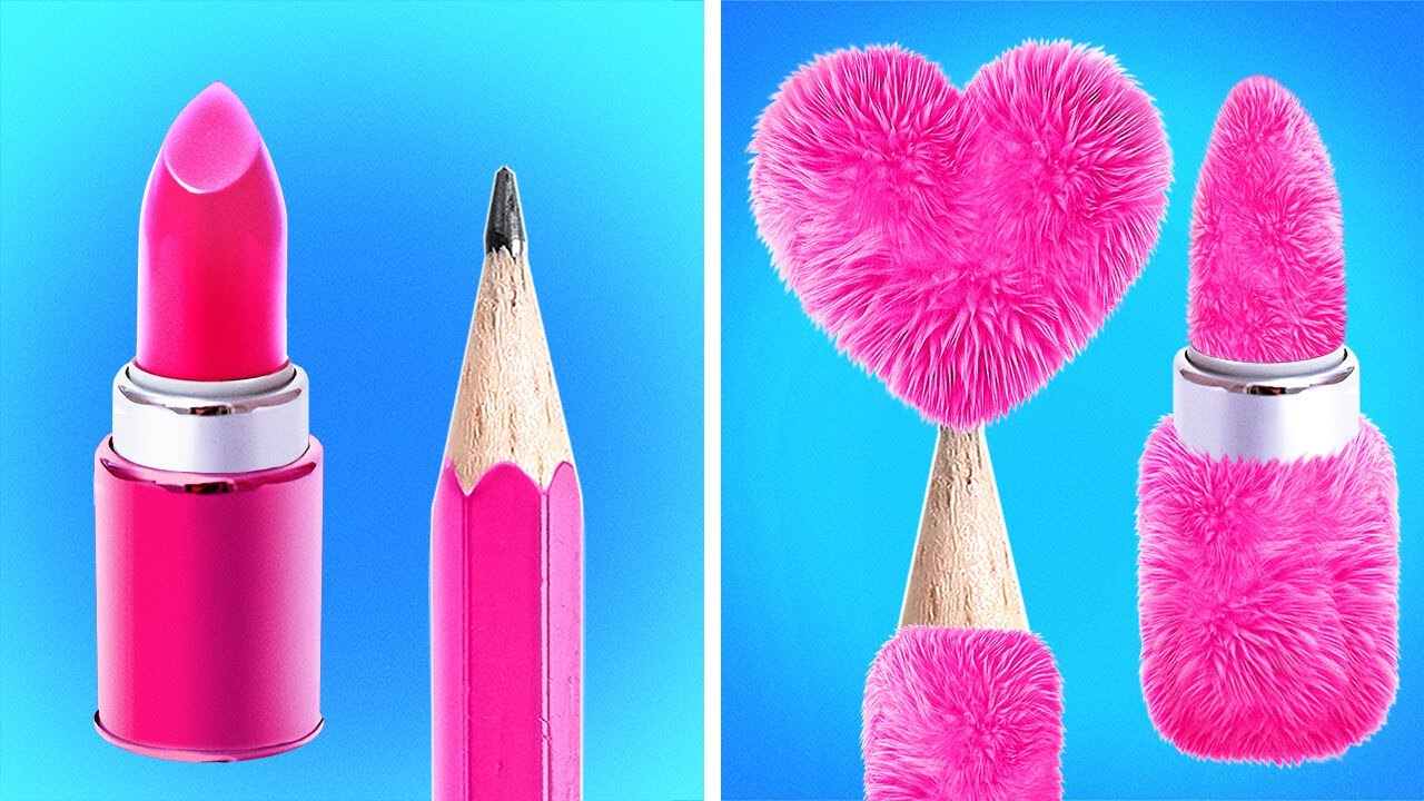 AMAZING DIY SZTUCZKI URODOWE DLA DZIEWCZYN || SPRYTNY GADŻETY URODOWE BY 123 GO Like!