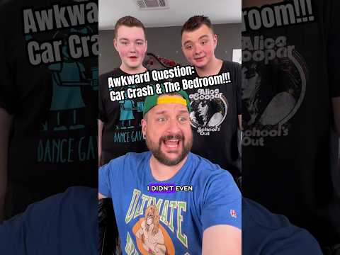 BUCKLE UP & RIDE!!!! 🚗😳🤣 #awkwardquestions #carcrash #funny #uploadsoffun