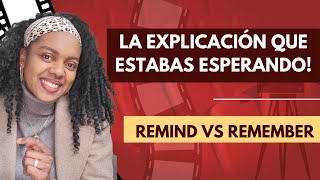 ¿Remember o Remind? La Explicación que Todos Están Esperando 😱