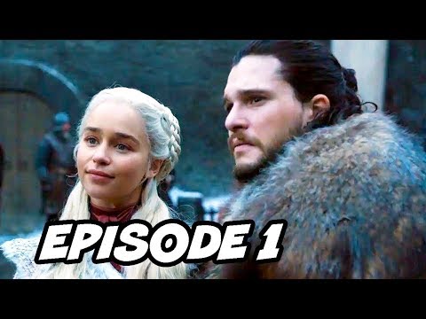 Game Of Thrones Season 8 Episode 1 - TOP 10 WTF and Easter Eggs