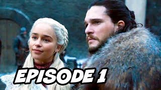 Game Of Thrones Season 8 Episode 1  TOP 10 WTF and Easter Eggs