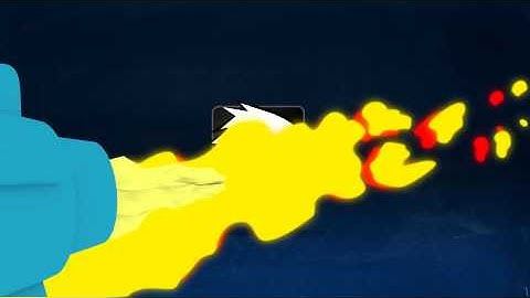 Cartoon Rocket after effects template