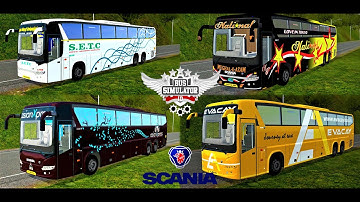 BUSSID: Scania Metrolink HD 14.5m | Showcase + Link | Bus Simulator Indonesia | Indian BUS MOD |