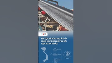 Nguyên Nhân Gây Ra Hiện Tượng Nứt Bề Mặt Băng Tải | TKNET | #shorts