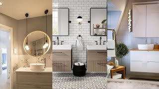 Modern bathroom mirror ideas || Amazing Home Decor