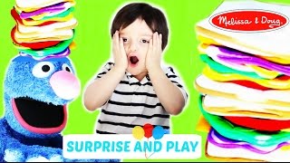 Melissa & Doug Sandwich Stacking Game Giant Grover Eats a Giant Sandwich screenshot 5