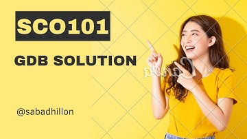 SOC101 GDB Solution 2023| @sabadhillon  |SOC101 GDB Solution Spring 2023 | SOC101 GDB 2023 Solution