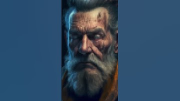 Asking AI To Draw The Strongest Old Man On Earth