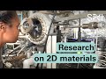 Alexina Ollier talks about her research on 2D material