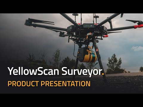 The New YellowScan Surveyor UAV LiDAR Mapping System - Introduction