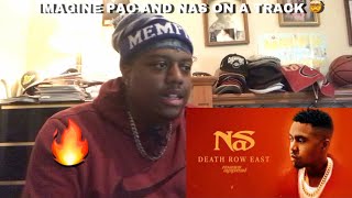 W Song | DieHard 2Pac Fan Reacts To Nas - Death Row East !