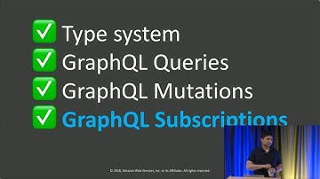 AWS Mobile Week - San Francisco: Introduction to GraphQL