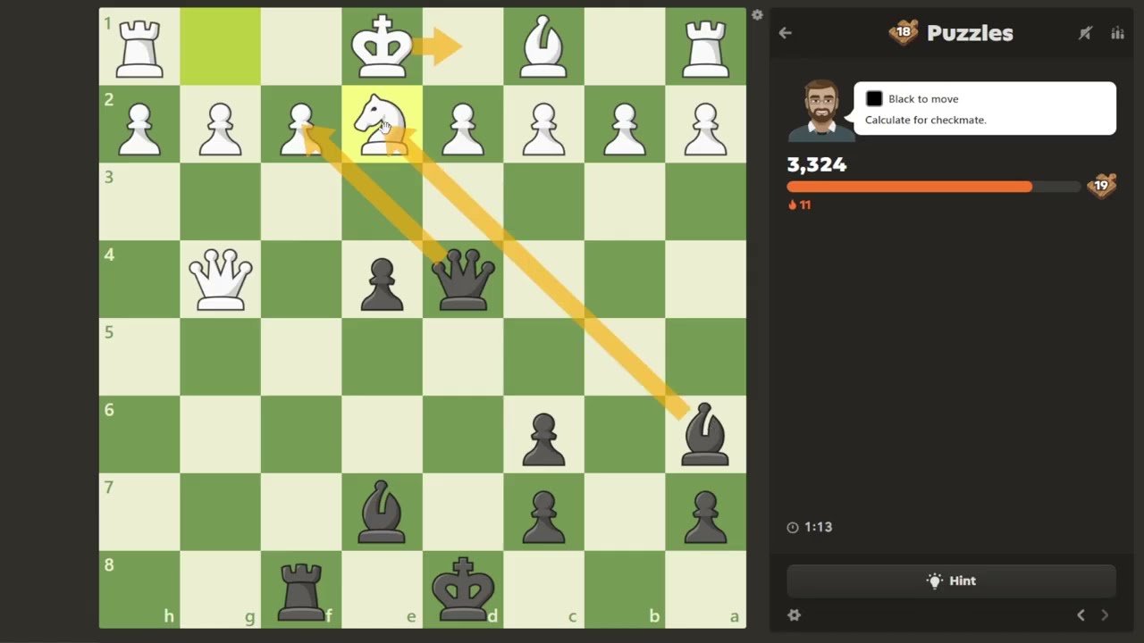 #6 | Chess Puzzle Grind | 1554