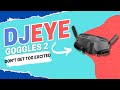 DJI Goggles 2 Don&#39;t Get Too Excited
