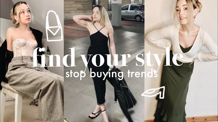 How to Stop Buying Trends + Find Your Style | from a stylist