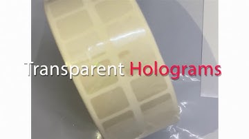 Transparent Holograms  -  Matrix Technologies