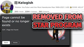 Roblox YouTuber got account deleted...