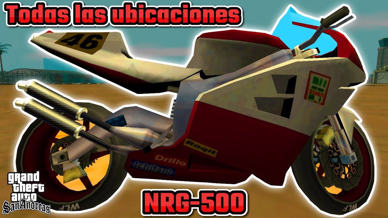 Motocicleta NRG-500 GTA San Andreas