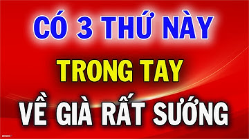 Nắm Chắc 3 Thứ Này Trong Tay Thì Về Già Sướng Lắm