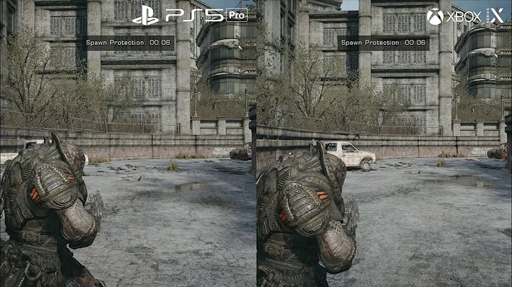 PS5 Pro vs Xbox Series X Graphics Comparison - Gears of War Reloaded [4K60HD]