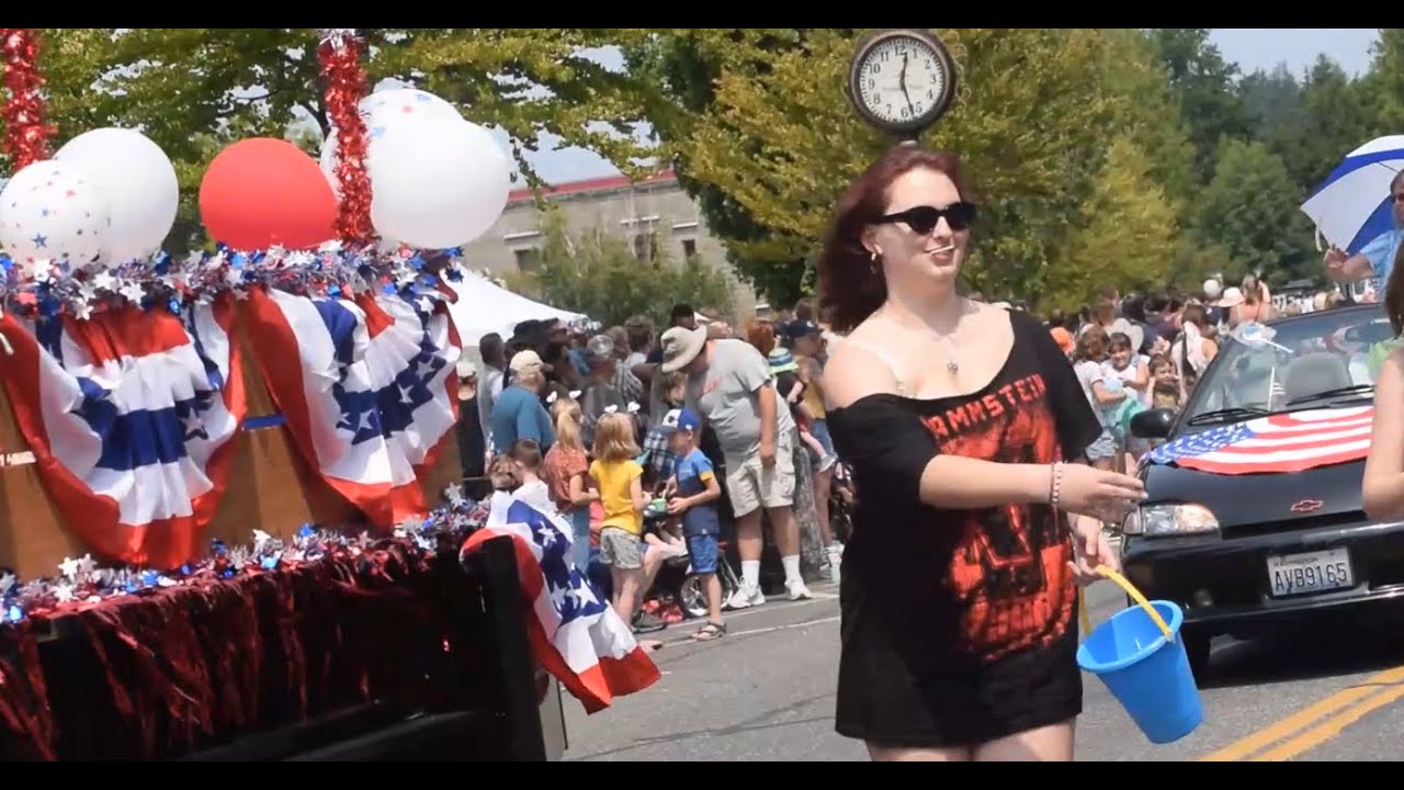 Blaine July 4th Parade along Peace Portal Drive County YouTube