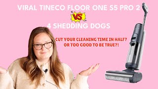 Tineco Floor One S5 Pro 2 Review | Can the Tineco Floor One S5 handle hair from my 4 shedding dogs?!