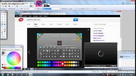 Geometry Dash Tutorial How to make your own icon.