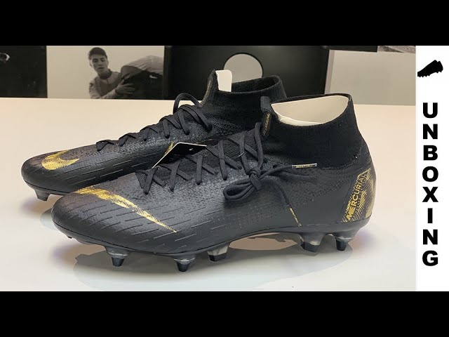 black and gold mercurial superfly