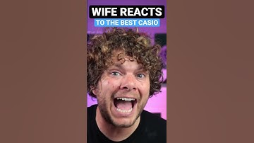 Wife Reacts To The Greatest Casio Of All Time #casio #ca53w