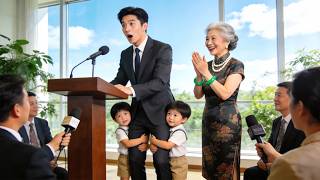 At Press Conference, Two Cute Kids Hugged CEO And Called Him Dad. He Was Shocked By The Dna Report.