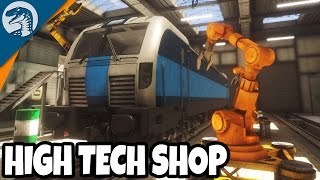 LARGE & POWERFUL TRAIN REPAIRS, BEST TECH | Train Mechanic Simulator 2017 Gameplay screenshot 5