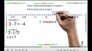 F1 Directed Numbers Lesson 4 Wealth