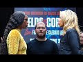 HEATED!! Claressa Shields vs Maricela Cornejo • FULL WEIGH-IN & FACEOFF• DAZN Boxing