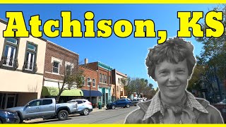 Atchison, KS (A Good Meal and Amelia Earhart)