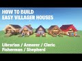 [Minecraft] How To Build Easy Villager Houses