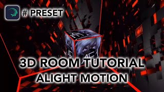 3d room alight motion | 3d cube alight motion | alight motion 3d tutorial  | 3d edit alight motion