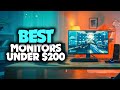 Best Gaming Monitors under $200 in 2023 [Cheap Budget 144Hz Monitors]