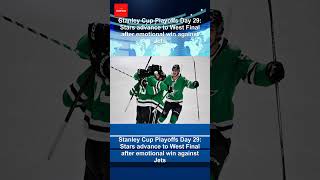 Stanley Cup Playoffs Day 29: Stars advance to West Final after emotional win against Jets