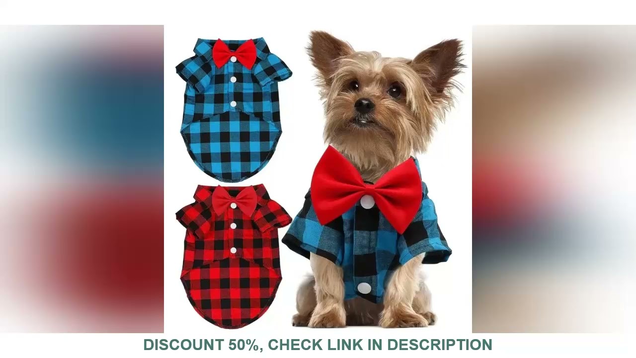 Wedding Dress for Pet Shirt Suit Teddy Bichon Birthday Party Clothes Supplies Small Medium Large Spr