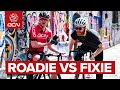 Roadie VS Fixie | GCN's Bicycle Courier Challenge
