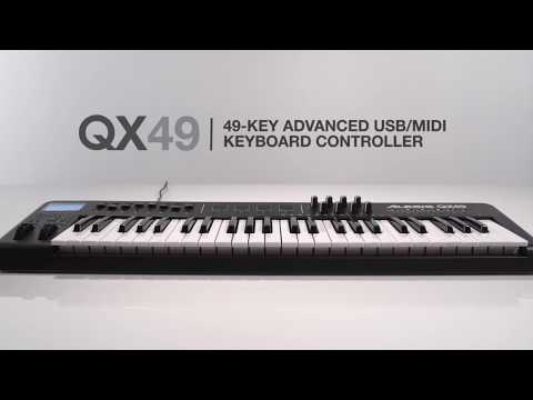 Alesis QX49 Advanced USB/MIDI Keyboard Controller: Overview