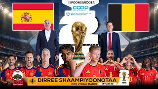 Dirree Shaampiyoonotaa | Ispeenfi Beljiyeem