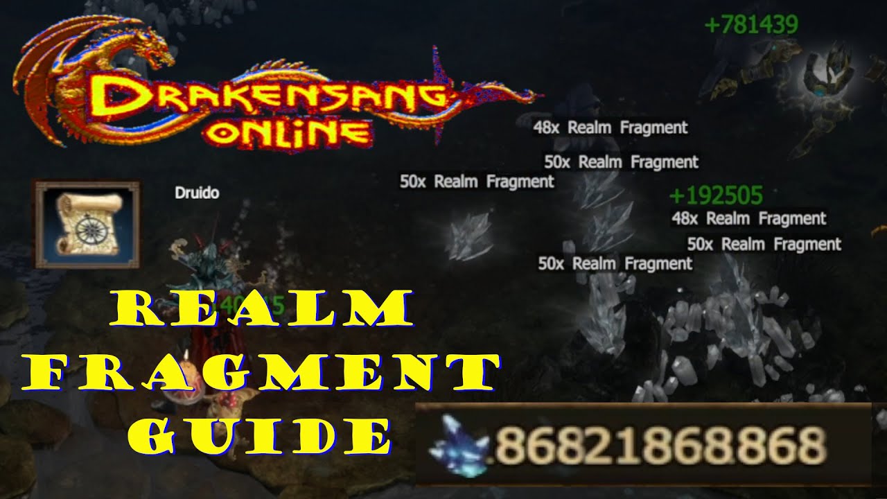 Drakensang Online | REALM FRAGMENT | Where to Get Them | Beginners ...