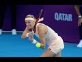 2018 Qatar Total Open First Round | Petra Kvitova vs. Cagla Buyukakcay | WTA Highlights