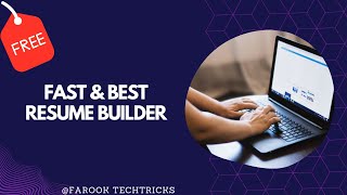 How To Build A Reactive Resume - Free Resume Builder