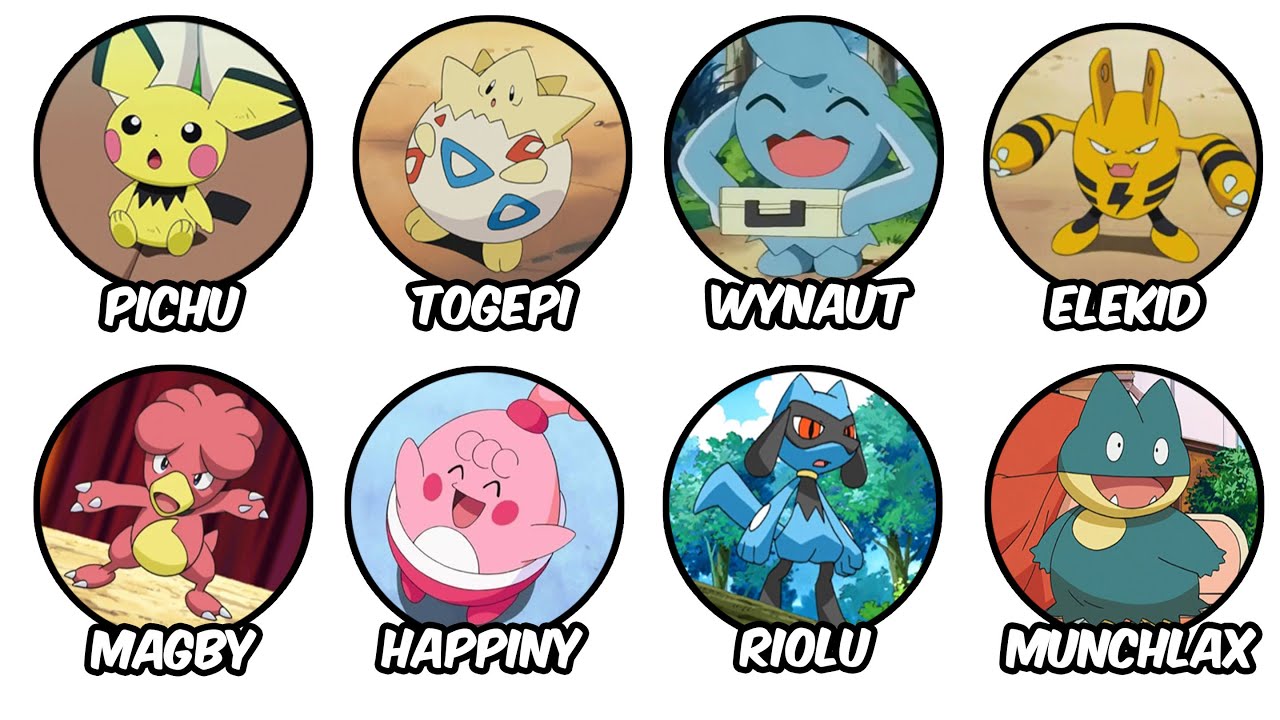 Every Baby Pokémon Explained In 21 Minutes