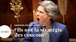 Sandrine Rousseau accuse le RN de récupération avec sa proposition de loi sur l'endométriose